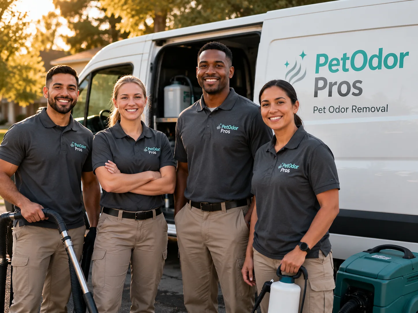 Pet Odor Removal team serving Bacliff, TX